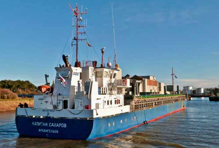 Memorable Day at Silloth Dock Five Years Ago Kapitan Sakharov